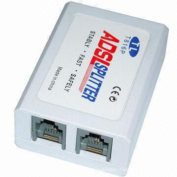 ADSL Splitter for Rj11 and RJ45 of St-Asdl-9